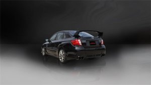 Subaru Impreza Performance Exhaust - Dual Rear Exit - CORSA Performance - Cat-Back Sport with Twin 3.5in. Black PVD Pro-Series Tips - Black - `11-`14